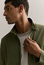 Technical Zip Through Bomber Jacket