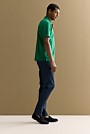 Cotton Interlock Tipped Polo