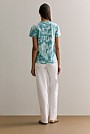 Pima Cotton Butterfly Print T-shirt