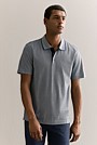 Mercerised Cotton Pique Tipped Polo