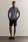 Mercerised Cotton Pique Tipped Polo