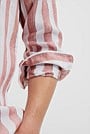 Regular Fit Organically Grown Linen Stripe Shirt