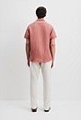 Regular Fit Organically Grown Linen Short Sleeve Shirt