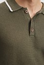 Cotton Linen Textured Polo