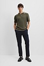 Cotton Linen Textured Polo