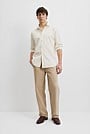 Relaxed Fit Textured Cotton Shirt