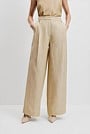 Organically Grown Linen Yarn Dyed Pant