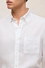 Regular Fit Linen Long Sleeve Shirt