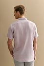 Regular Fit Delave Linen Short Sleeve Shirt