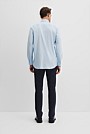 Tailored Fit Cotton Blend Stretch Shirt