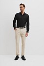 Tailored Fit Cotton Blend Stretch Shirt