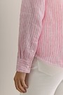 Linen End On End Stripe Shirt