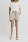 Teen Organically Grown Linen Short