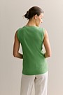 Cotton Rib Shell Tank