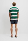 Australian Cotton CR Logo Stripe Pique Polo
