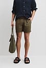 Organically Grown Linen Drawcord Short