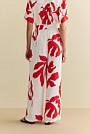 Shadow Palm Draped Pull On Pant
