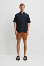 Relaxed Fit Cotton Short Sleeve Oxford Shirt