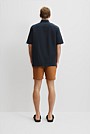 Relaxed Fit Cotton Short Sleeve Oxford Shirt