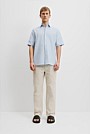 Relaxed Fit Cotton Short Sleeve Oxford Shirt