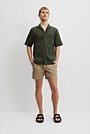 Short Sleeve Cotton Slub Shirt