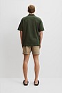 Short Sleeve Cotton Slub Shirt