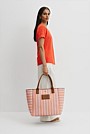 Verified Australian Cotton Stripe Canvas Tote