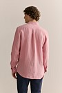 Regular Fit Delave Linen Long Sleeve Shirt