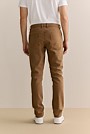 Regular Fit Garment Dyed Twill Five Pocket Pant