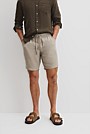 Organically Grown Linen Drawcord Short