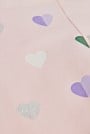 Organically Grown Cotton Blend Heart Legging
