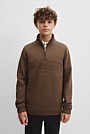 Teen Australian Cotton Heritage Half Zip Sweat