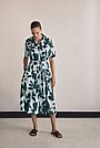 Cotton Bellflower Shirt Dress