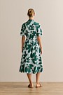 Cotton Bellflower Shirt Dress