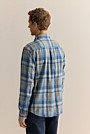 Regular Fit Cotton Slub Check Shirt
