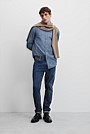 Long Sleeve Regular Fit Chambray Shirt