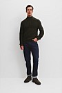 Cotton Half Zip Knit