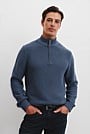 Australian Cotton Half Zip Knit
