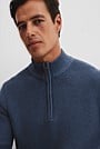 Australian Cotton Half Zip Knit