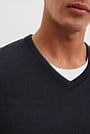 Australian Merino Wool V-Neck Knit