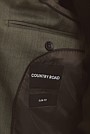 Slim Fit Wool Blend Herringbone Jacket