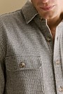 Puppytooth Jacquard Overshirt