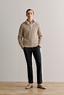 Merino Rib Stitch Half Zip