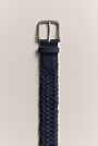 Dundas Woven Leather Belt