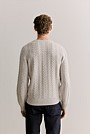 Merino Cable Stitch Crew