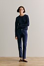 Garment Dyed Boyfriend Jean