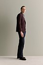 Regular Fit Fine Cord Check Shirt
