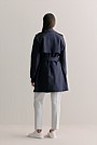 Cotton Mid Length Trench Coat