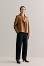 Double Faced Wool Peacoat