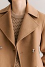 Double Faced Wool Peacoat